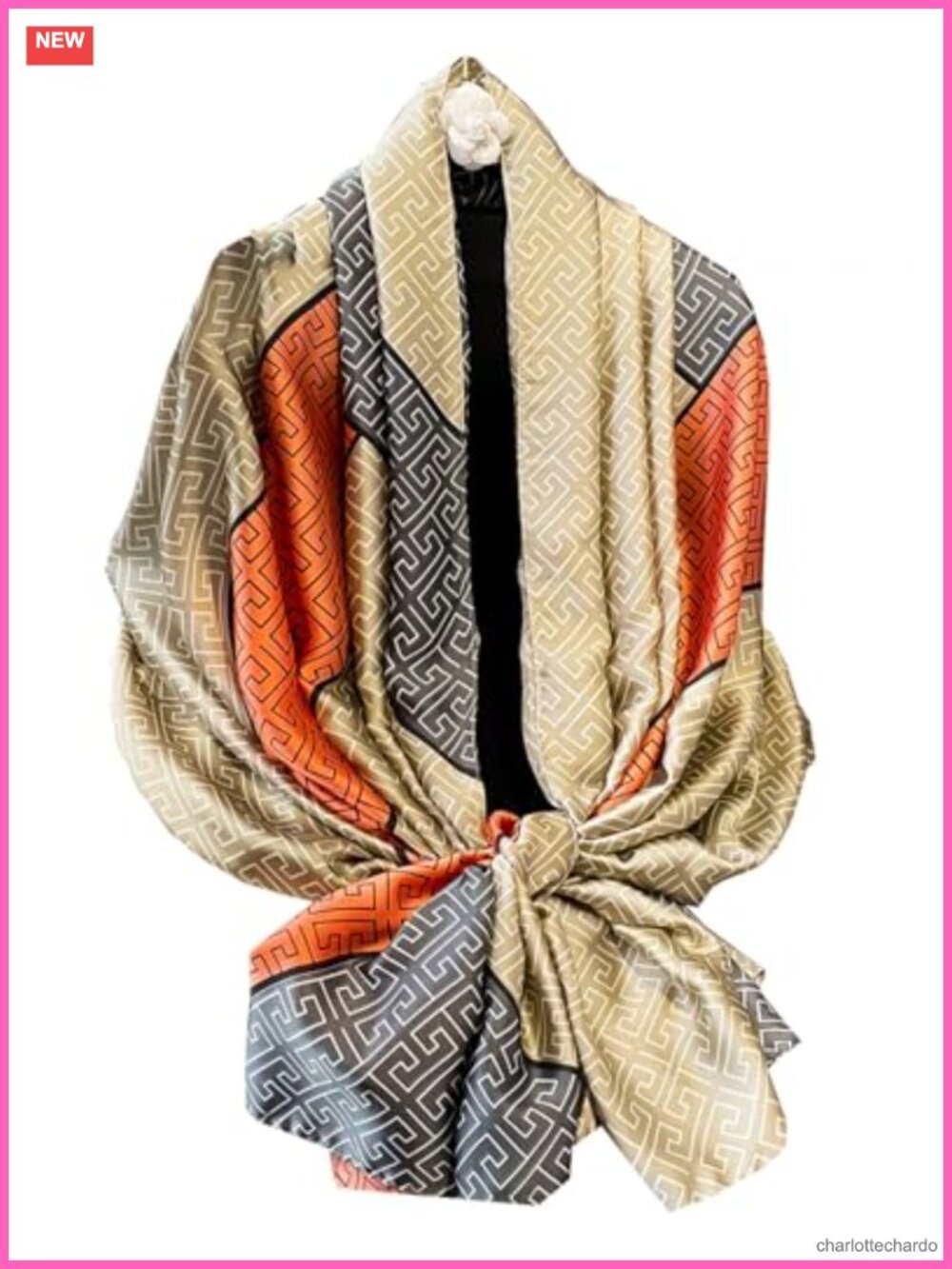 Silky Satin Scarf Shawl Wrap for Women Lightweight Dressy Evening Fashion